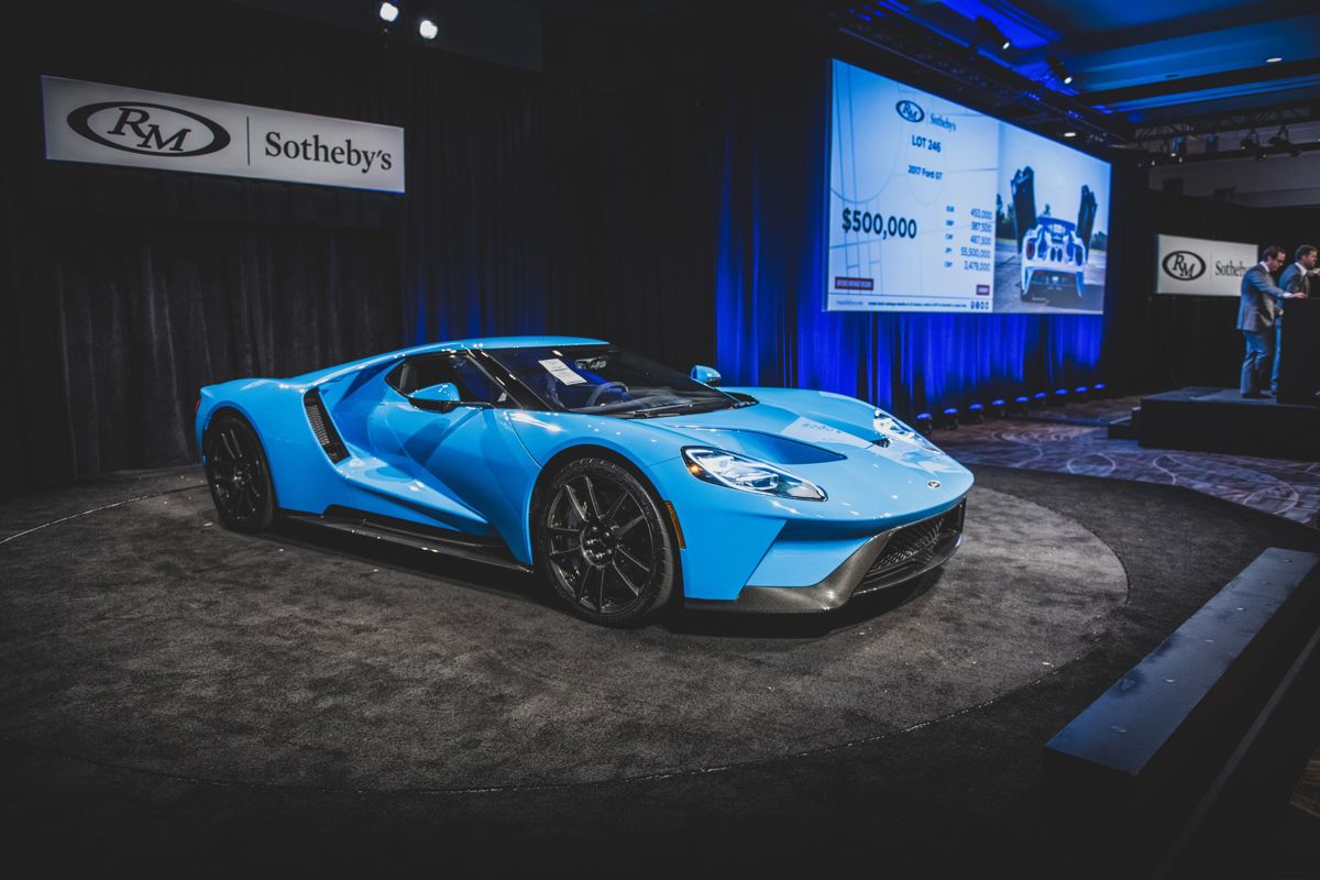 2017 Ford GT offered at RM Sotheby’s Arizona live auction 2020